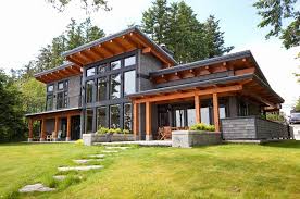 Our autumn place by max fulbright is a small rustic cottage style house plan with craftsman details, an open floor plan and walkout basement. Modern Lake House With Walkout Basement Novocom Top