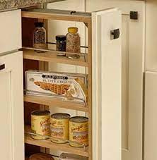 Kitchen Storage Cabinets Organize Pots Knives Spices Pull Out Spice Rack Kitchen Furniture Storage Kitchen Cabinet Storage
