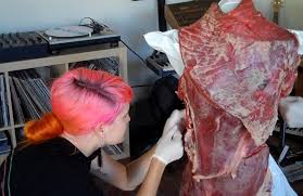 It's on loan to us. Ivan Lady Gaga On Twitter Behind The Scenes Of Lady Gaga S Meat Dress