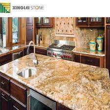 Crystal yellow, supplier of kitchen and bath home improvement products. Amarelo Speratus Granite Brazil Yellow Granite Kitchen Countertops From China Stonecontact Com