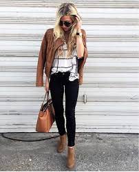 Pin By Sabhrina Koes On My Style Brown Leather Jacket Outfit Jacket Outfit Women Leather Jacket Outfits