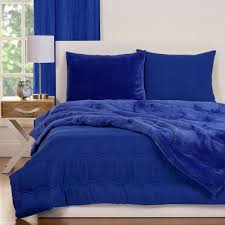 The set is allergy free and machine washable. Royal Blue Bedding Target