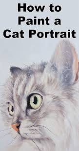 In This Class You Will Paint A Cat Portrait During The Class You Will Learn 1 A Subtle Way To Use O Cat Painting Cat Portraits Oil Painting Nature