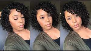 10 Inch Curly Bob Lace Front Wig I Under 100 I Elva Hair Youtube Bob Lace Front Wigs Lace Front Wigs Wigs
