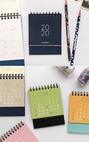 2021 Mini Calendar 4colors Desk Calendar Simple Calendar Etsy In 2020 Mini Calendars Desk Calendar Simple Calendar
