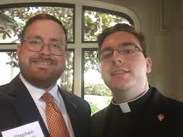 We are excited to announce that we have accepted a new seminarian into our  diocese today! A special welcome to Luke Tompkins. He is originally from  Arlington, TX and came to Oklahoma