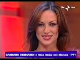 Rai 1 Barbara Bernardi dresses for Anton Giulio Grande