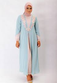 Gamis cantik brokat dan sifon untuk orang gemuk. 30 Model Gamis Brokat Ibu Gemuk Fashion Modern Dan Terbaru 2021