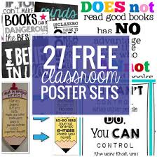 Check spelling or type a new query. 27 Classroom Poster Sets Free And Fantastic Teach Junkie
