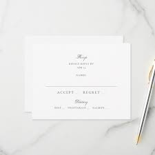Formal Calligraphy Elegant Wedding Rsvp Card Zazzle Co Uk Rsvp Wedding Cards Wedding Rsvp Wedding Stationery Inspiration