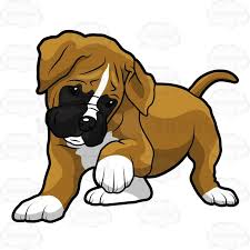 Black And White Boxer Dog Clip Art Boxer Puppy Boxer Dogs Art Cute Boxer Puppies Boxer Puppy
