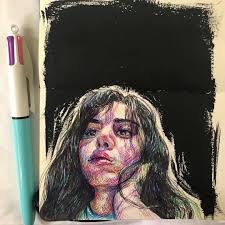 Gorgeous ballpoint pen drawings by Sara :: سارا موسا (@soussameu