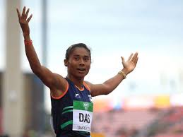 Hima has won a gold medal in the 400 m. Hima Das Returns To 400m Run Grabs 5th Gold Of Month More Sports News Times Of India