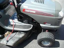 Do net operate the mower without either the entire grass catcher or the guard in place. Craftsman 42 18 5 Hp Lawn Tractor Lt 2000 Youtube