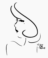 Easy Drawings Of A Lady Evelyne S Sketches Drawings Art Drawings Simple Easy Drawings Black And White Drawing