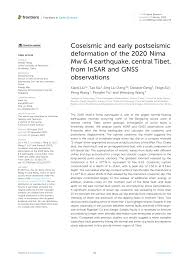 PDF) Coseismic and early postseismic deformation of the 2020 Nima Mw 6.4  earthquake, central Tibet, from InSAR and GNSS observations