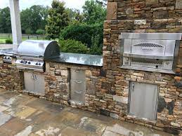 Outdoor fireplaces are the best we build the preferred lifestyle. Outdoor Kitchen Built In Gas Pizza Oven Fireside Outdoor Kitchens