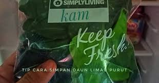 Daun limau purut tahan lama. Resipi Tip Simpan Daun Limau Purut Oleh Kam Cookpad