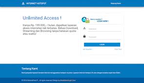 Download Gratis Login Page Hotspot Mikrotik Desain Web Internet Tablet