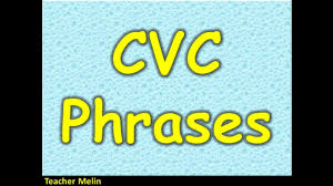 Begin by having your child place their finger on the dot under the first letter. Cvc Phrases Youtube