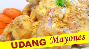 Cara membuat udang goreng bawang putih: Resep Udang Goreng Mayones Fried Shrimp With Mayonnaise Sauce Recipe Youtube