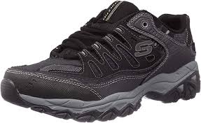 Amazon Com Skechers Men S After Burn M Fit Memory Foam Lace Up Sneaker Black 10 5 M Us Road Running Aff In 2020 Best Running Shoes Skechers Sneakers Men Fashion