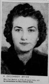 Sidenia Keen Barton (1920-1988)