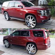 Bombwhips On Instagram Tahoe On 30 Forgis Rubenkingtahoesanchez Bubbas Photography Tahoe 30s Chevy Chevrolet In 2020 Custom Chevy Trucks Donk Cars Suv Trucks
