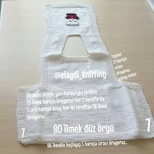 Ayicikli Erkek Bebek Yelegi Yapilisi Orgu Erkek Bebek Bebek