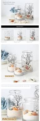 Bottle botanical bringing life to glass decor is just a matter of the right stencil—and the right paint. Nautical Style Glass Table Decoration Apollobox