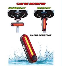 Blitzu Cyclops 120t Usb Rechargeable Led Bike Tail Light Walmart Com Walmart Com