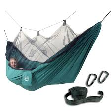 I quickly discovered that the nets sold for hammocks are not cheap so i started to research some diy options. Blue Sky Hammocks Mosquito Net Hammock With Free Tree Straps Qh00826 The Home Depot