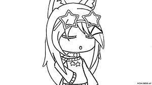 Gacha life kolorowanki do drukowania i pobierania. Coloring Pages Mewarnai Gacha Life Novocom Top