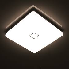 Our contemporary and mid century ceiling lights come in flush mount and semi flush mount options. Ouesen 24w Waterproof Led Ceiling Lamp Modern Square Thin Led Ceiling Lights 2050lm Natural White 4000k For Living Dining Room Bedroom Bathroom On Onbuy