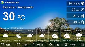 El Tiempo En Asuncion Aeropuerto Paraguay 15 Dias Palma De Mallorca Probabilidad De Lluvia Donostia San Sebastian