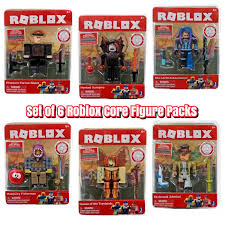 Set Of 6 Roblox Core Figure Packs By Jazwares Phantom Forces Ghost 10712 Hunted Vampire 10713 Blue Lazer Parkour Runner 10714 Roblox Settings Vampire