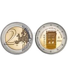 Desfrute agora de todos os jogos e resultados! Moeda 2 Euro Arquitetura Mudejar De Aragon Espanha 2020 Leirinumis
