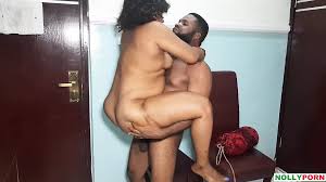 Bless Gold Had a Good Time with African Porn Star Krissyjoh Chris on the  Chair and Floor