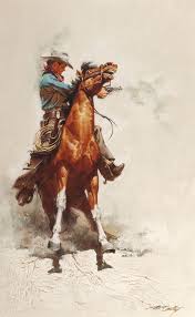 Wonderful And Winning Western And Cowboy Paintings Bored Art Cowboy Art West Art Western Artwork