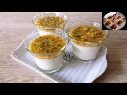 Panna Cotta Au Citron Vert Et Au Fruit De La Passion La Boite A Recettes Youtube En 2020 Fruit De La Passion Dessert Simple Et Rapide Citron Vert