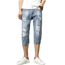 Puma pantacourt homme sur yoox. Pantacourt Homme En Jean Dechire Effet Dechire Coton Short Hommes Jean Mince A Bleu Achat Vente Pantacourt Cdiscount