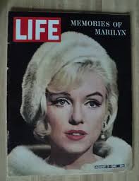LIFE MAGAZINE 17 August 1962 MEMORIES OF MARILYN MONROE $33.97
