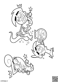 See what delaney snyder (delaney7924) has discovered on pinterest, the world's biggest collection of ideas. Wanda Timmy Turner And Cosmo Coloring Pages Magic Patrons Coloring Pages Colorings Cc