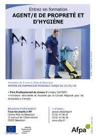 Se former à l'acquisition des compétences et des techniques professionnelles nécessaires à l'exercice du métier. Devenez Agent E De Proprete Et D Hygiene Avec L Afpa Macommune Info