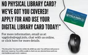 The smartest card in your wallet is a library card. Library Cards Borrowing Villa Park Public Library