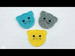 Tig Isi Kedi Motifi Yapimi Cat Crochet Youtube