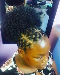 Pin By Melisa Mujokoro On Hairstyles Braided Ponytail Hairstyles Natural Hair Styles Natural Hair Braids