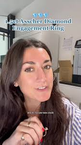 7 Ct Asscher Solitaire Engagement Ring