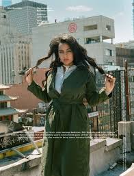 Amy was really happy to get a place at st. Bibi Bourelly Dazed Magazine