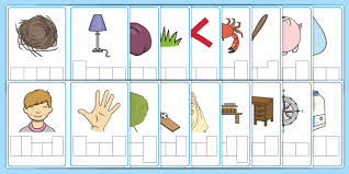 A set of phoneme segmentation worksheets (pdf) containing 5 phoneme frames to use with 2,3,4,5 and 6 letter words. Ccvc And Cvcc Phoneme Frames Three Phoneme Words